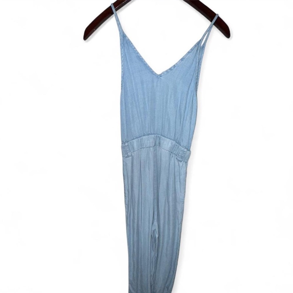 Thread + Supply Chambray Jumpsuit – Size Small - Picture 2 of 3